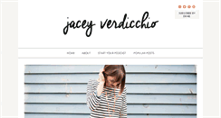 Desktop Screenshot of jaceyverdicchio.com